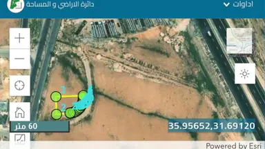 أرض في الجيزة على الشارع الرئيسي من الجيزة بإتجاة ارينبة الغربية - 21,000 دأ - صورة NaN